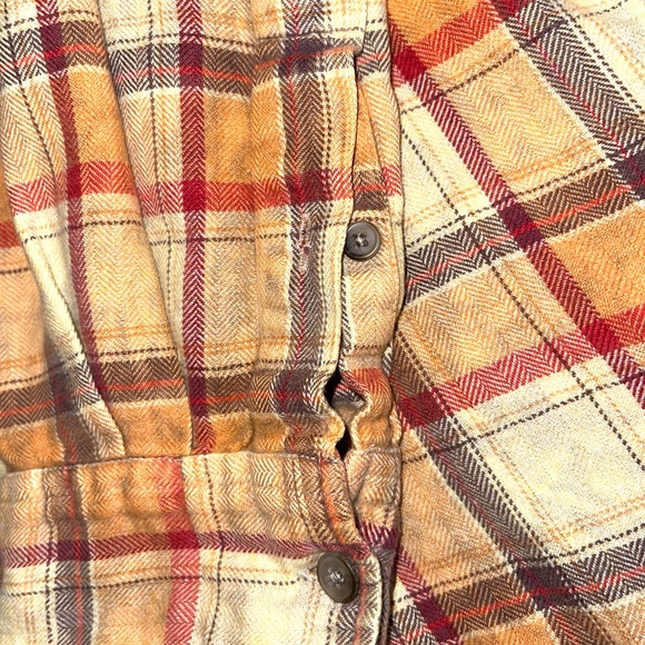 One size urban outfitters distressed vintage flannel - Picture 8 of 8